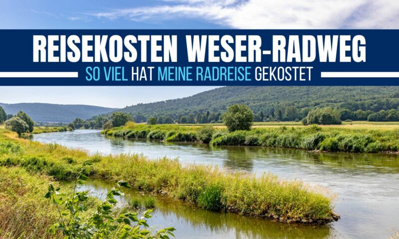 Reisekosten Weser-Radweg
